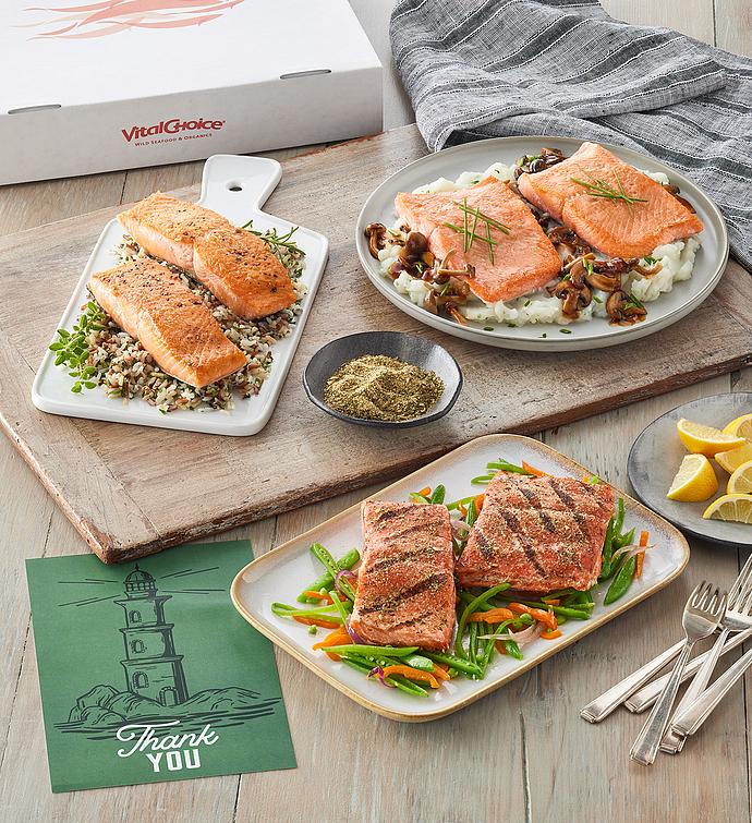Wild Salmon Sampler Thank You Gift