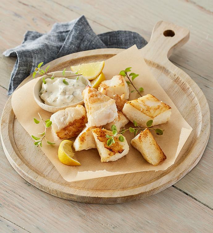 Wild Pacific Lingcod Bulk Bits & Pieces 8 oz packs 4