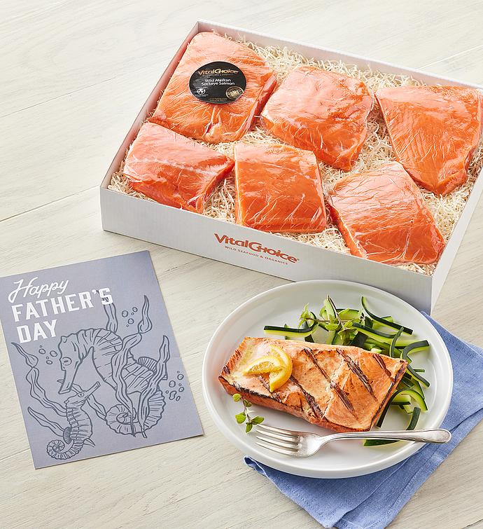 MSC Wild Alaskan Sockeye Salmon Father's Day Gift