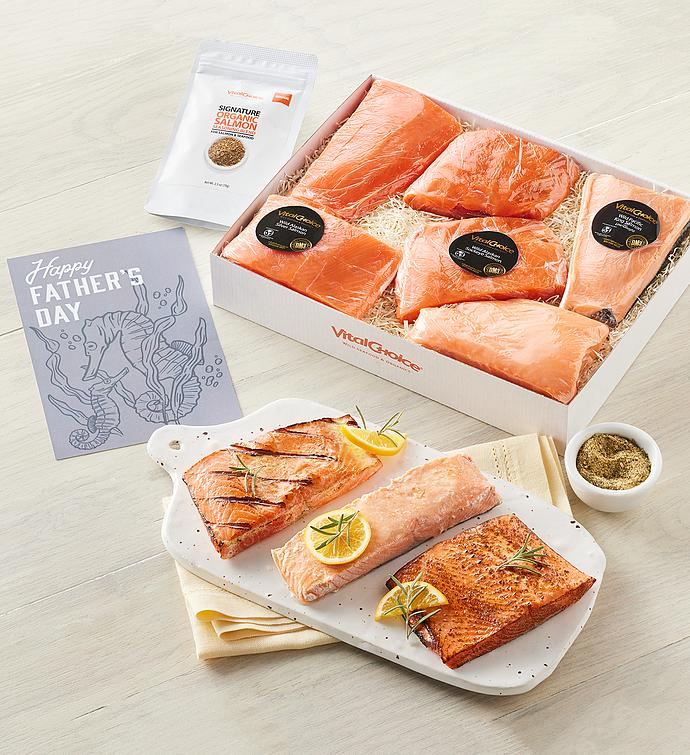 Wild Salmon Sampler Father's Day Gift