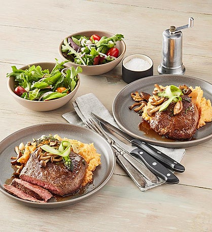 Bison Sirloin Steaks - Two 8-Ounce