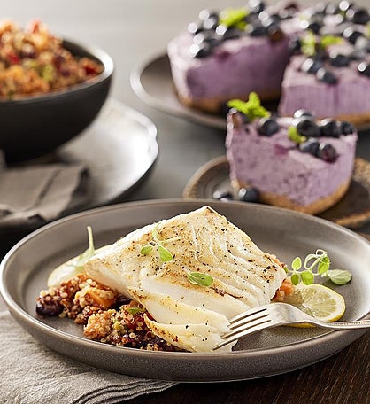 Wild Halibut Easy-Does-It Dinner