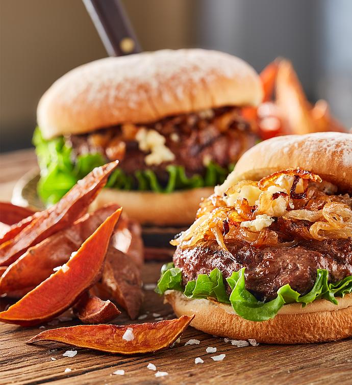 Grass-Fed Beef Burger Patties - Six 5-Ounce