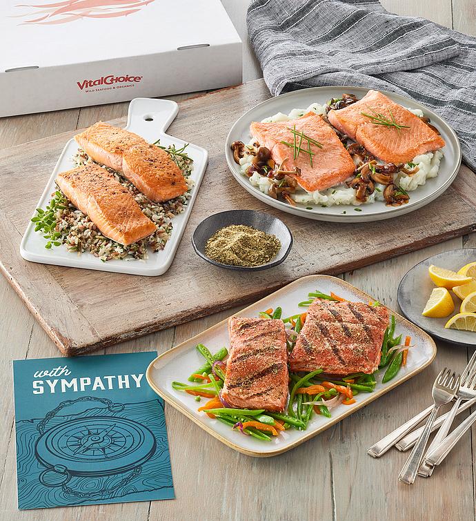 Wild Salmon Sampler - Sympathy Gift 