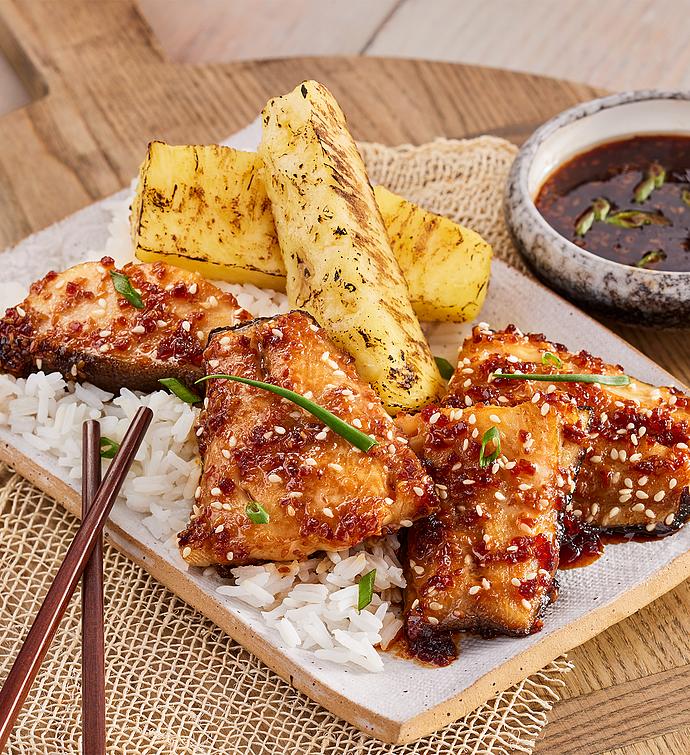 60800H Wild Pacific Sablefish (Black Cod) Bulk Bits & Pieces - 8 oz packs (2) 