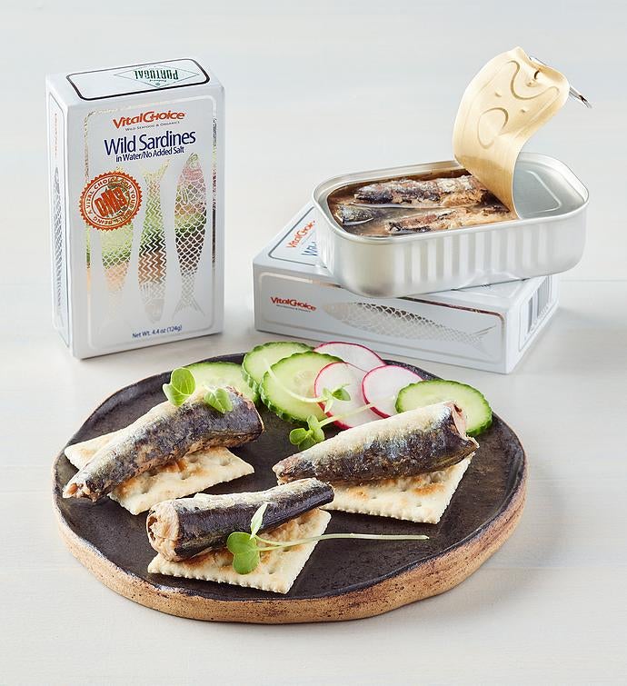 Wild Sardines in Water - no added salt or oil