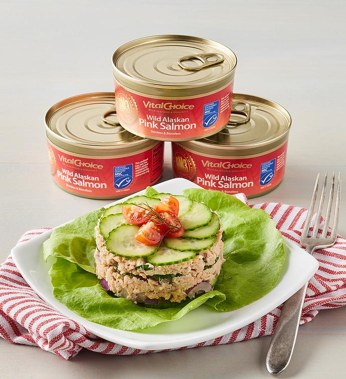 MSC Canned Pink Salmon skinless, boneless