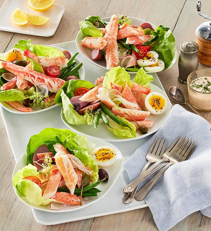 Wild Alaskan Snow (Tanner) Crab Leg Meat - cooked & shucked