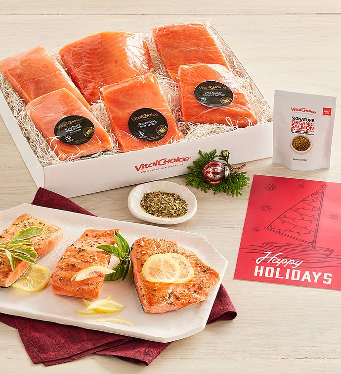 Wild Salmon Sampler   Holiday Gift
