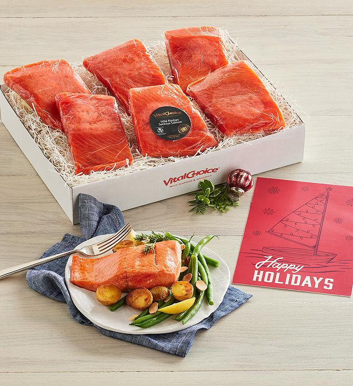 MSC Wild Alaskan Sockeye Salmon   Holiday Gift