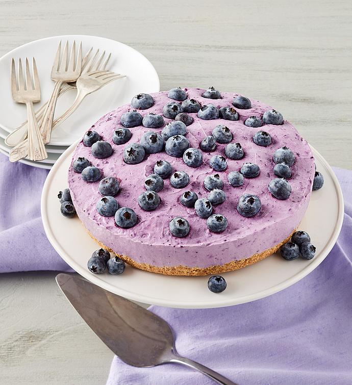 Whipped Blueberry Cheesecake