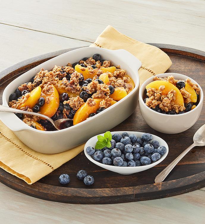 Blueberry Peach Crisp