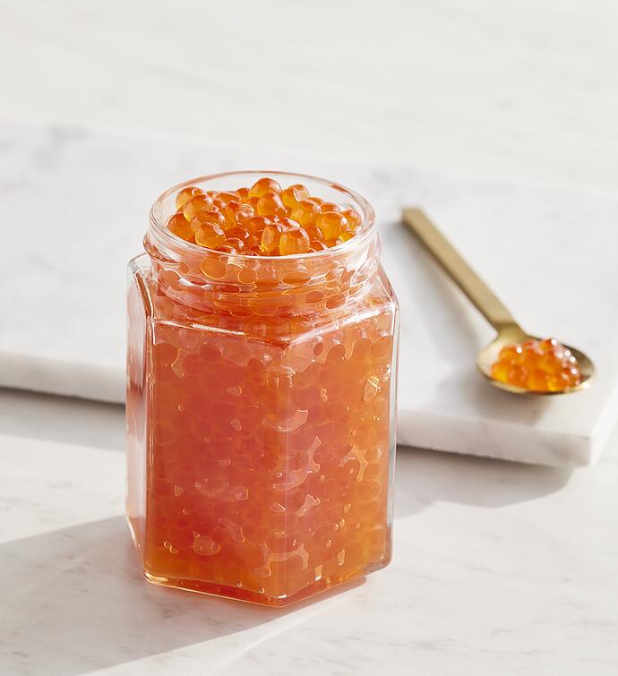 MSC Wild Alaskan Keta Salmon Roe Ikura   6 oz jars