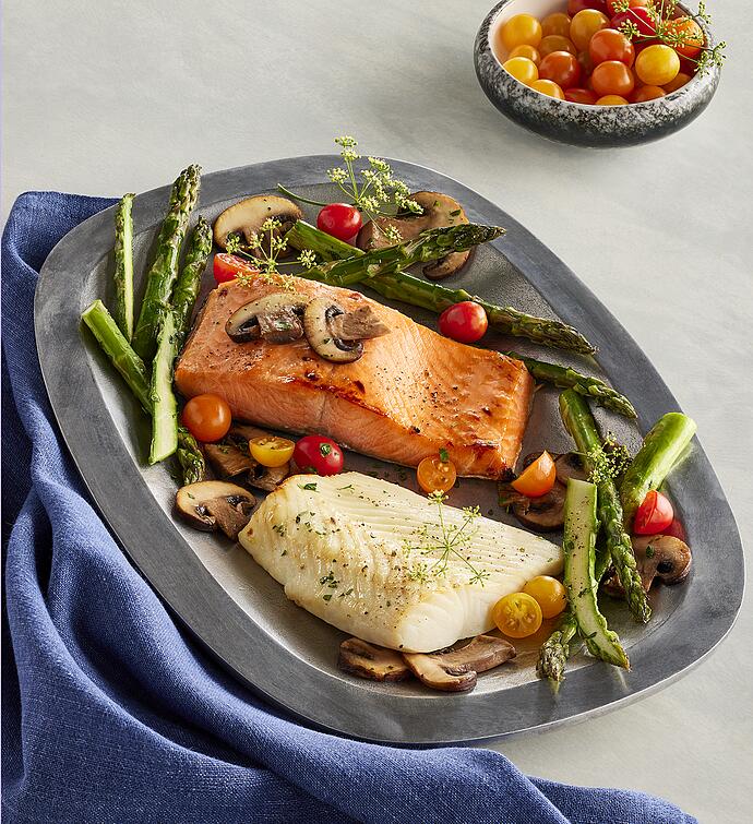 MSC Wild Alaskan Sockeye & Halibut Duo