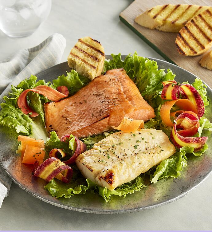 MSC Wild Alaskan Coho (Silver) Salmon & Cod Duo