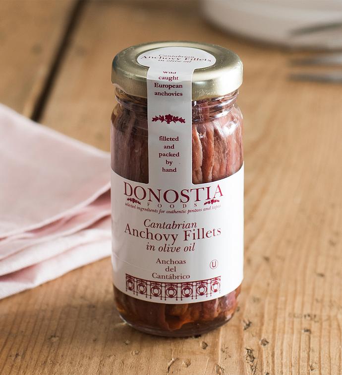 Cantabrian Anchovy Fillets in Olive Oil - 3.17 oz jars (3)