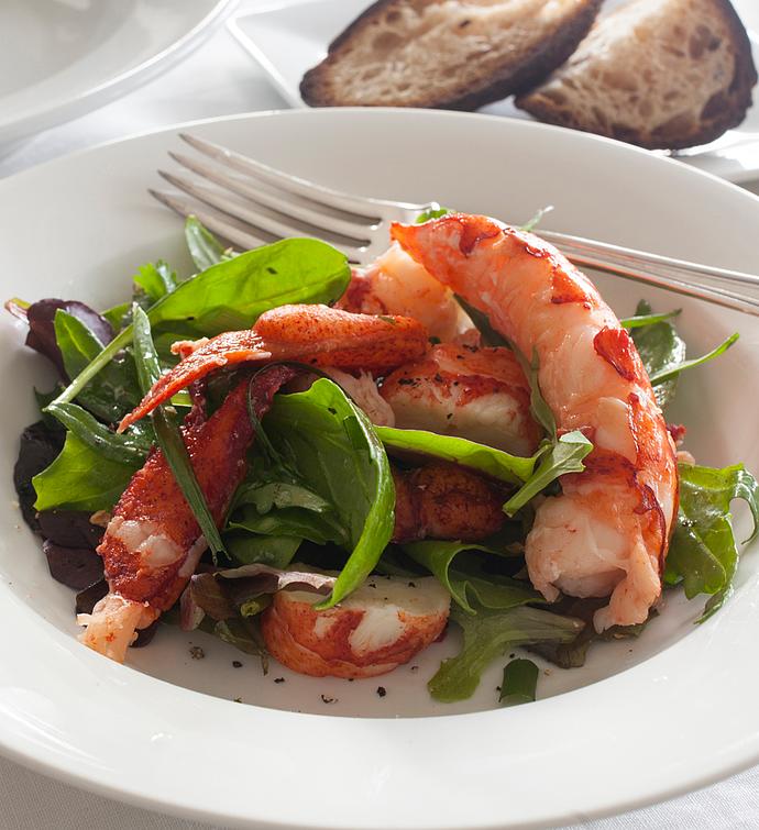 MSC Wild Maine Lobster Tails raw, shucked, oz package