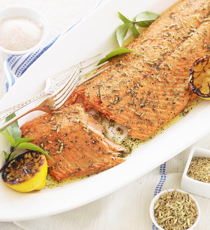 MSC Wild Alaskan Sockeye Salmon Whole Petite Fillets - 5.5 lb box