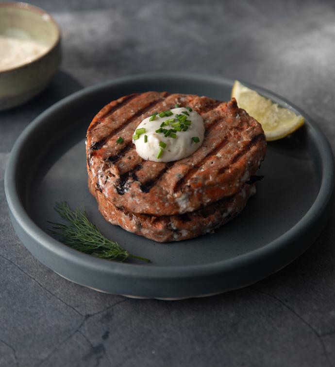 Wild Sockeye Salmon Burgers - 4 oz each 