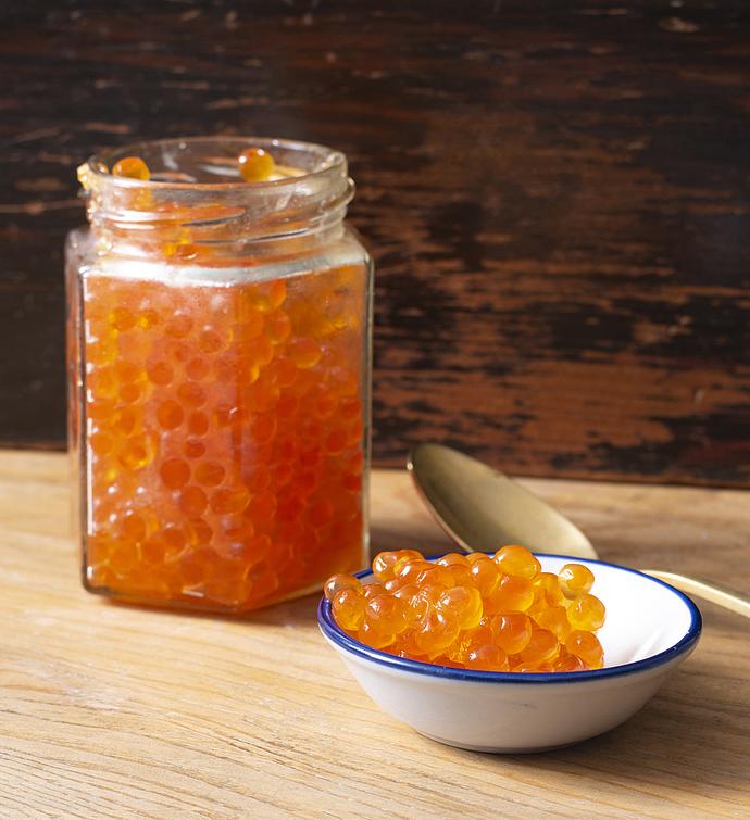 MSC Wild Alaskan Keta Salmon Roe Ikura   6 oz jars