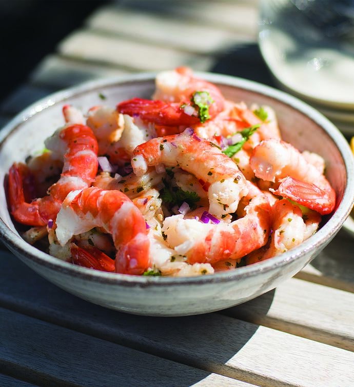Wild Pacific Spot Prawns   jumbo, shell on