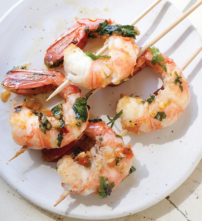 Wild Pacific Spot Prawns large, shell on