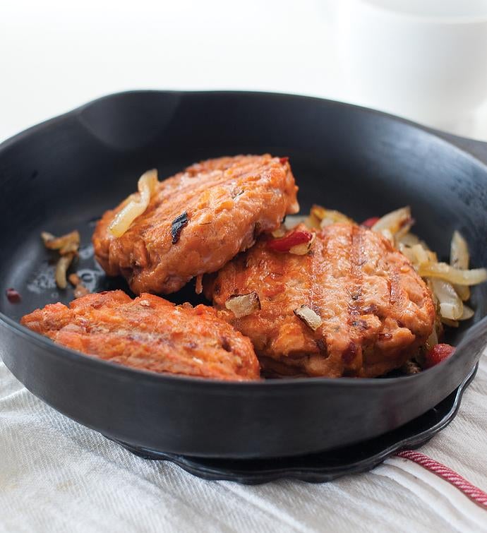 Wild Sockeye Salmon Sausage - Zesty Italian Style Patties